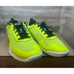Salming Men's Viper SL Lightweight Performance Squash Shoes Neon Yellow Size 11